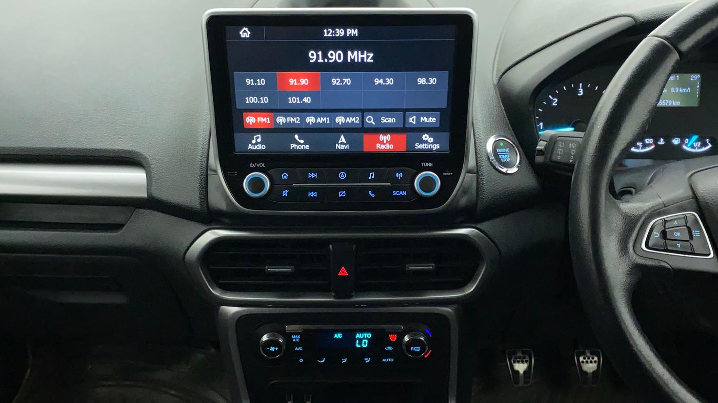 2018 Ford Ecosport TITANIUM 1.5L DIESEL, Diesel, Manual, 1,05,617 km, Air Conditioner