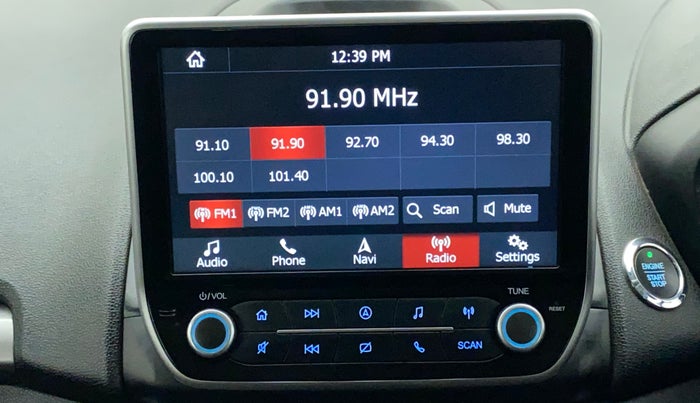 2018 Ford Ecosport TITANIUM 1.5L DIESEL, Diesel, Manual, 1,05,617 km, Infotainment System
