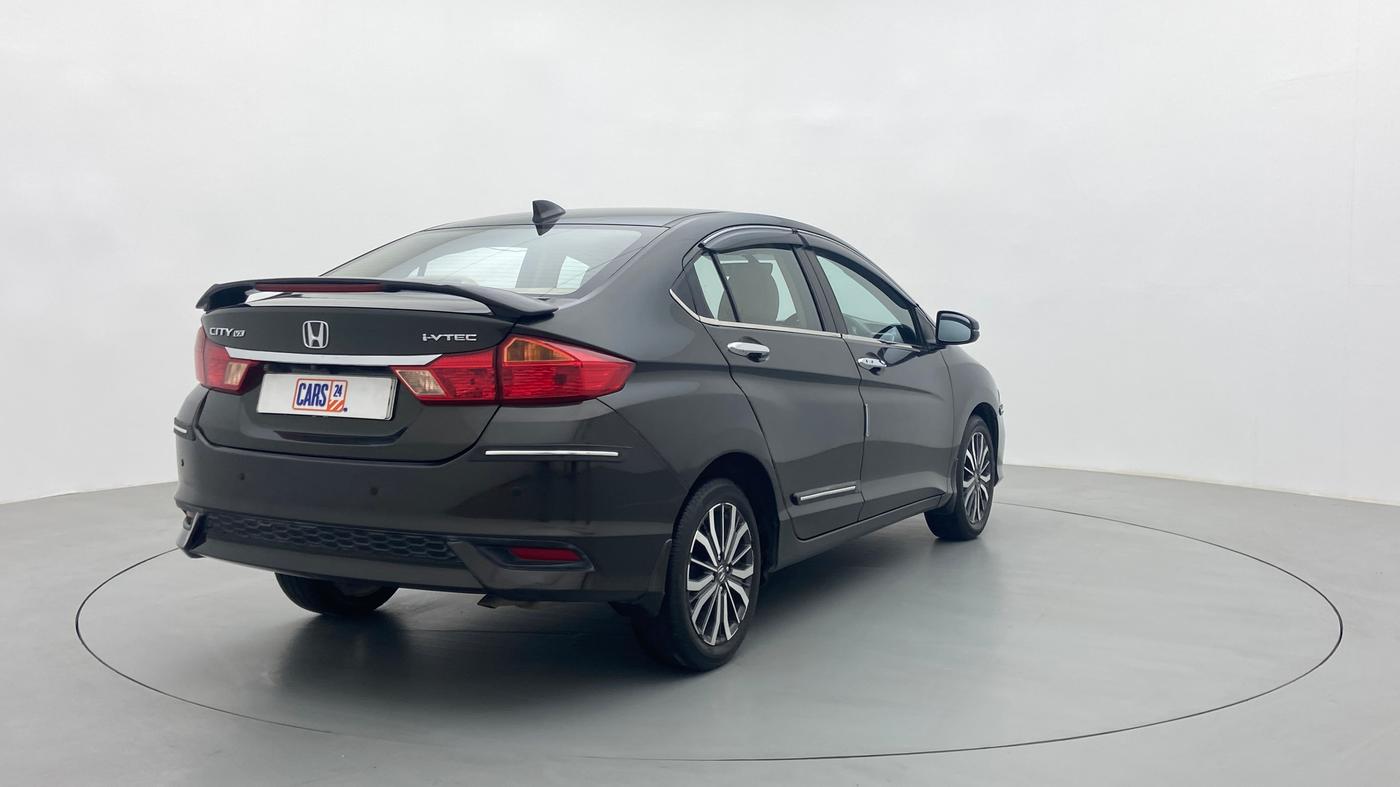 2017 Honda City VX CVT PETROL, Petrol, Automatic, 44,462 km, Right Back Diagonal
