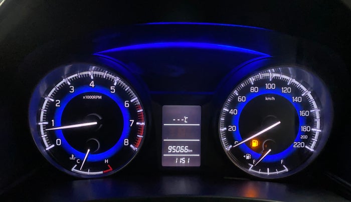 2018 Maruti Baleno DELTA PETROL 1.2, CNG, Manual, 95,057 km, Odometer Image