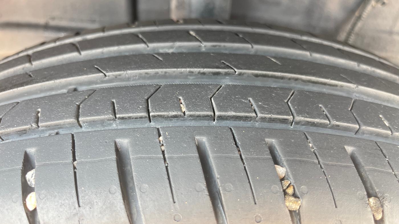 2022 Tata PUNCH ADVENTURE MT, Petrol, Manual, 17,385 km, Right Rear Tyre Tread