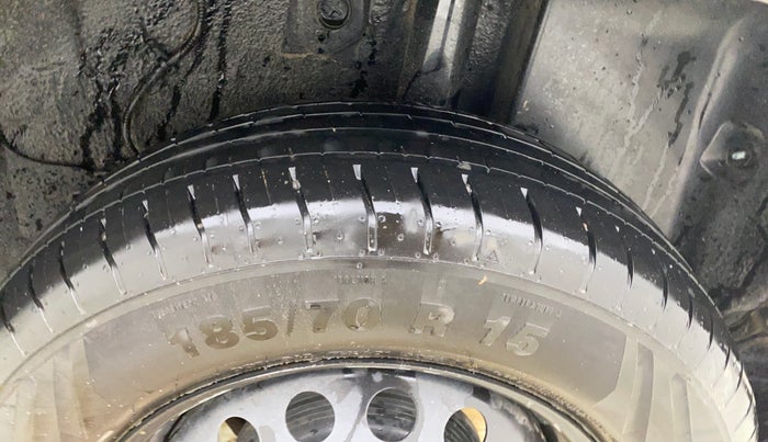 2024 Tata PUNCH ADVENTURE AMT, Petrol, Automatic, 4,233 km, Left Rear Tyre Tread