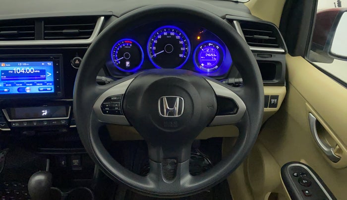 2017 Honda Amaze 1.2L I-VTEC VX AT, Petrol, Automatic, 46,263 km, Steering Wheel Close Up