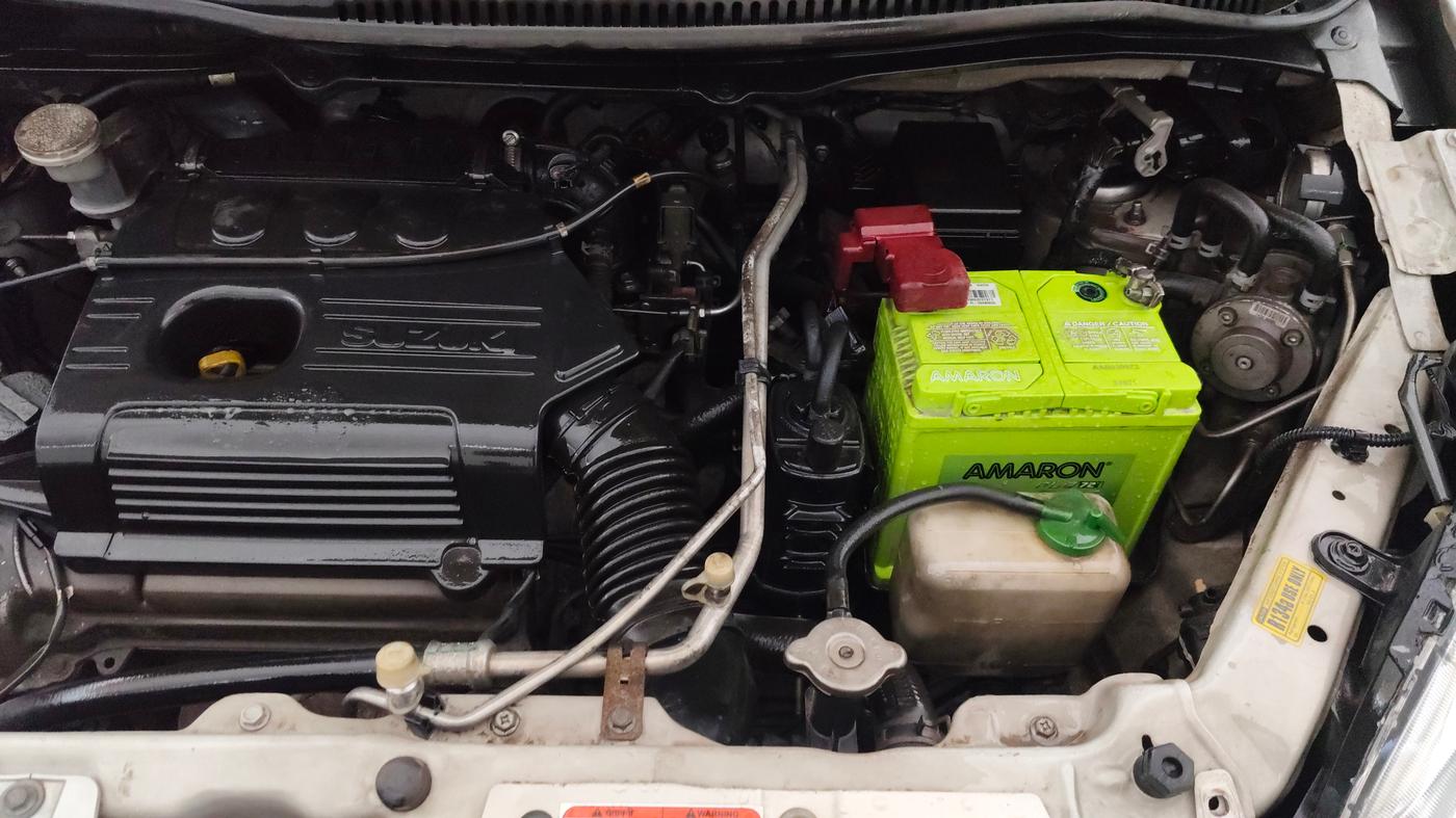 2015 Maruti Wagon R 1.0 LXI CNG, CNG, Manual, 84,773 km, Engine View - Left