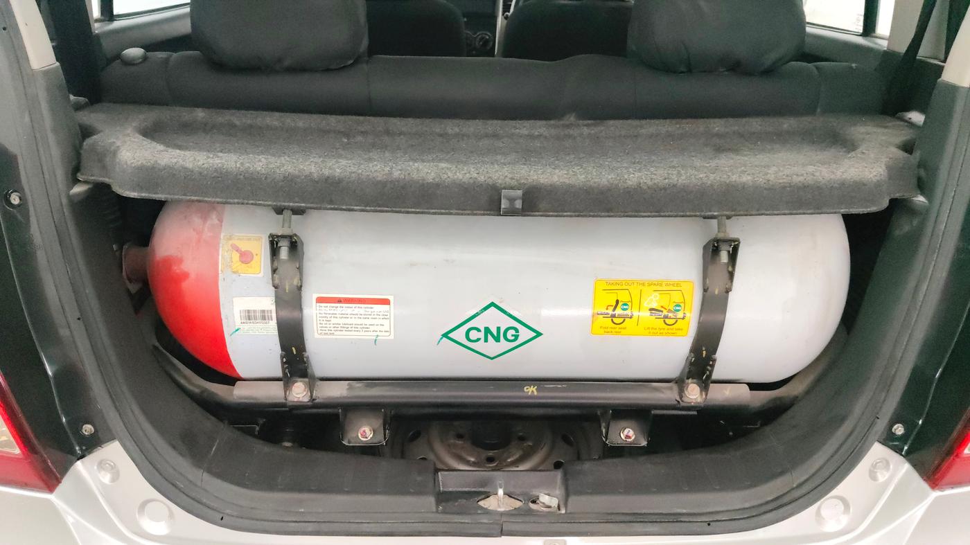 2015 Maruti Wagon R 1.0 LXI CNG, CNG, Manual, 84,773 km, Boot Inside