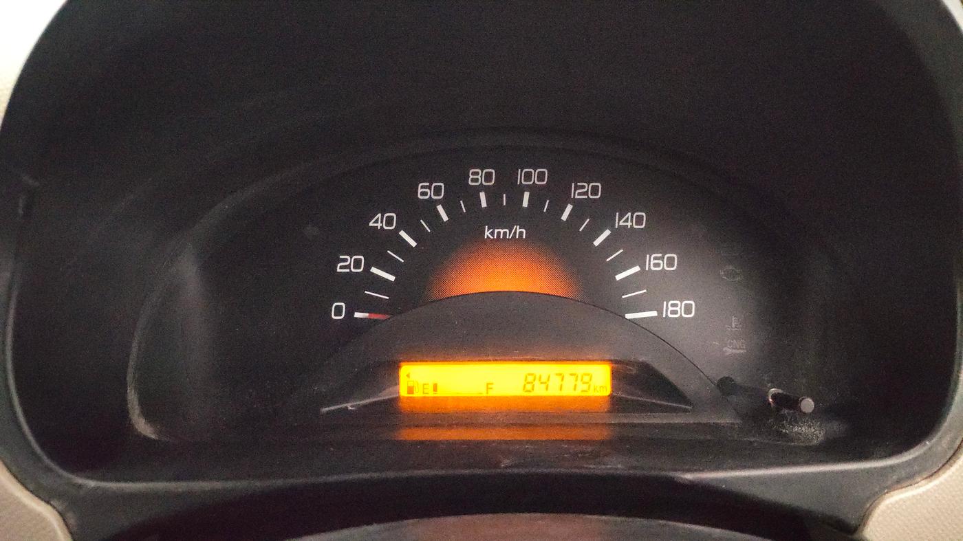 2015 Maruti Wagon R 1.0 LXI CNG, CNG, Manual, 84,773 km, Odometer Image