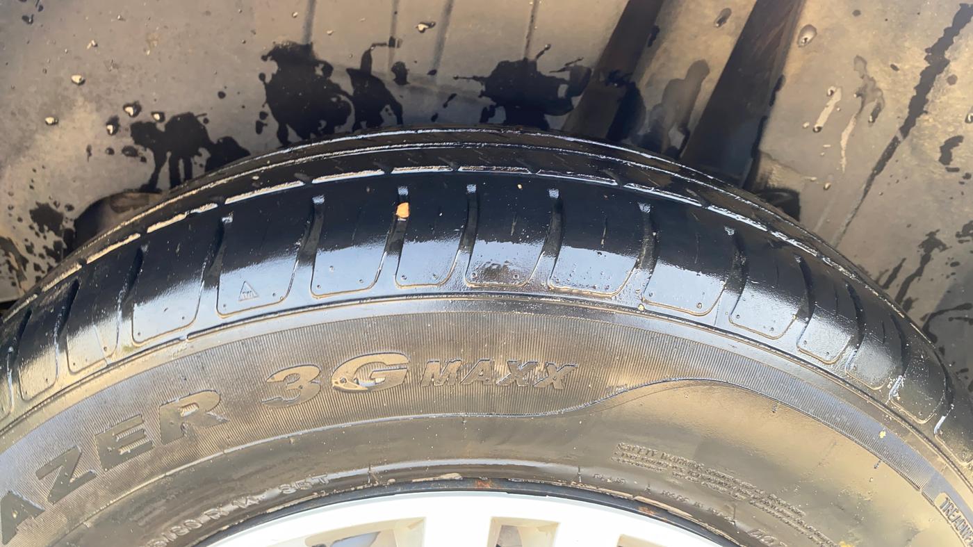 2020 Maruti Dzire VXI, Petrol, Manual, 49,951 km, Left Rear Tyre Tread