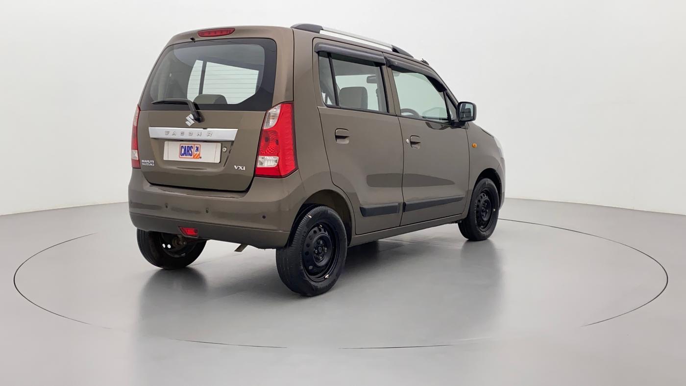 2014 Maruti Wagon R 1.0 VXI, Petrol, Manual, 73,273 km, Right Back Diagonal