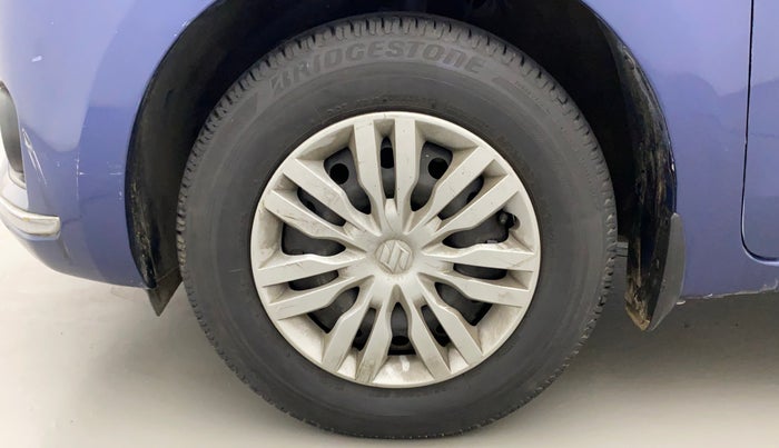 2017 Maruti Dzire VXI, Petrol, Manual, 21,668 km, Left Front Wheel
