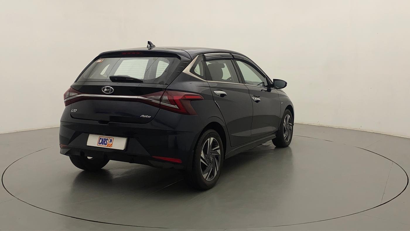 2021 Hyundai NEW I20 ASTA 1.2 AT, Petrol, Automatic, 13,753 km, Right Back Diagonal