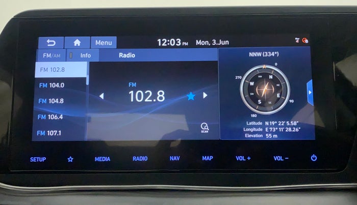 2021 Hyundai NEW I20 ASTA 1.2 AT, Petrol, Automatic, 13,753 km, Infotainment System