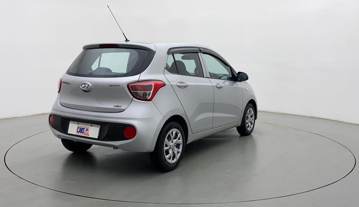 2017 Hyundai Grand i10 SPORTZ 1.2 KAPPA VTVT, Petrol, Manual, 17,332 km, Right Back Diagonal