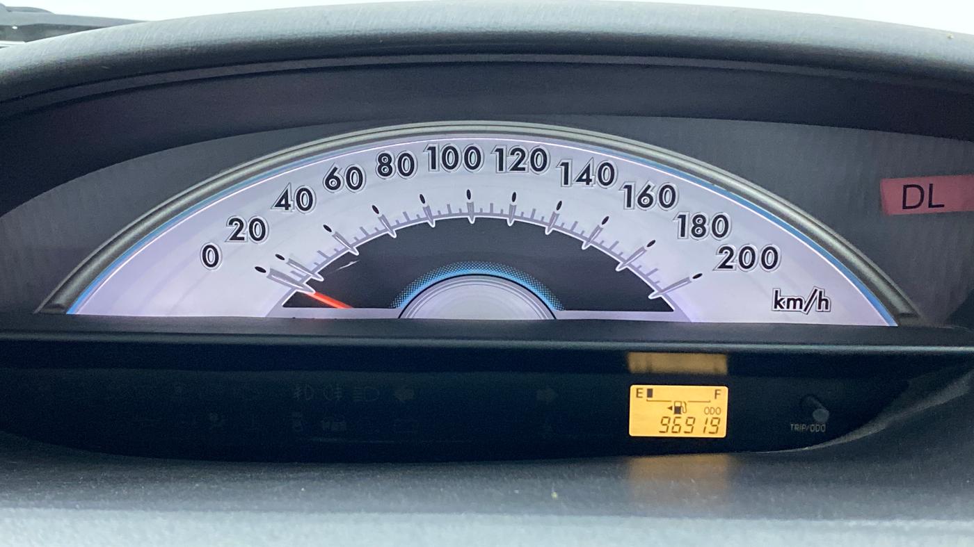 2013 Toyota Etios GD, Diesel, Manual, 96,919 km, Odometer Image