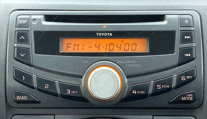 2013 Toyota Etios GD, Diesel, Manual, 96,919 km, Infotainment System