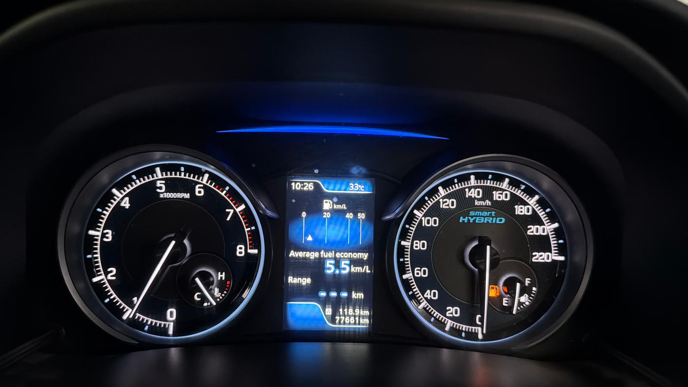 2019 Maruti XL6 ALPHA MT, Petrol, Manual, 77,649 km, Odometer Image