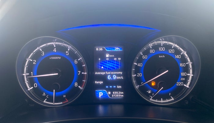2016 Maruti Baleno ZETA CVT PETROL 1.2, Petrol, Automatic, 37,190 km, Odometer Image