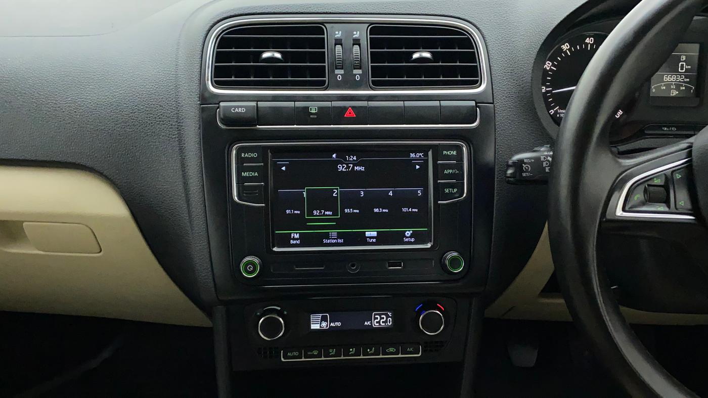 2018 Skoda Rapid STYLE 1.6 MPI, Petrol, Manual, 66,832 km, Air Conditioner