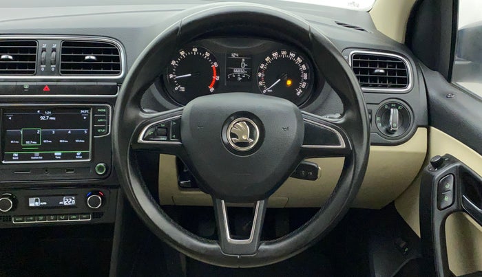 2018 Skoda Rapid STYLE 1.6 MPI, Petrol, Manual, 66,832 km, Steering Wheel Close Up