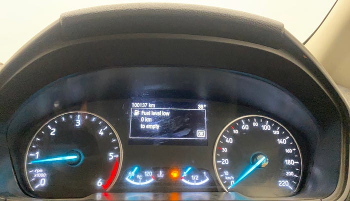 2020 Ford Ecosport TITANIUM 1.5L DIESEL, Diesel, Manual, 1,00,107 km, Odometer Image