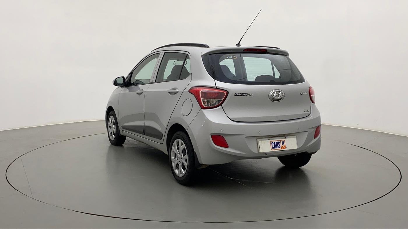 2015 Hyundai Grand i10 SPORTZ 1.2 KAPPA VTVT, Petrol, Manual, 12,530 km, Left Back Diagonal
