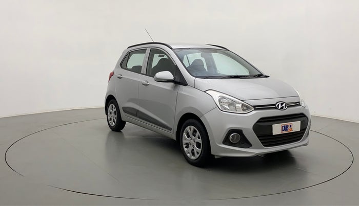 2015 Hyundai Grand i10 SPORTZ 1.2 KAPPA VTVT, Petrol, Manual, 12,530 km, Right Front Diagonal