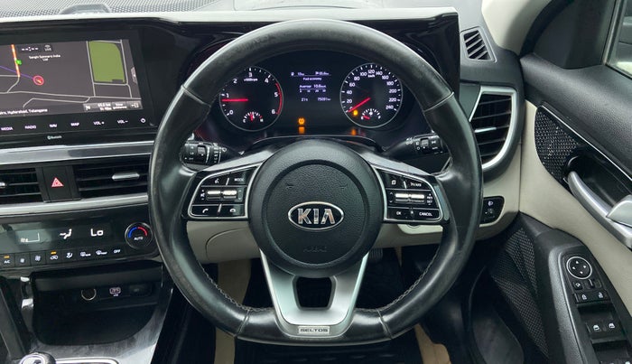 2020 KIA SELTOS HTX 1.5 DIESEL, Diesel, Manual, 75,091 km, Steering Wheel Close Up
