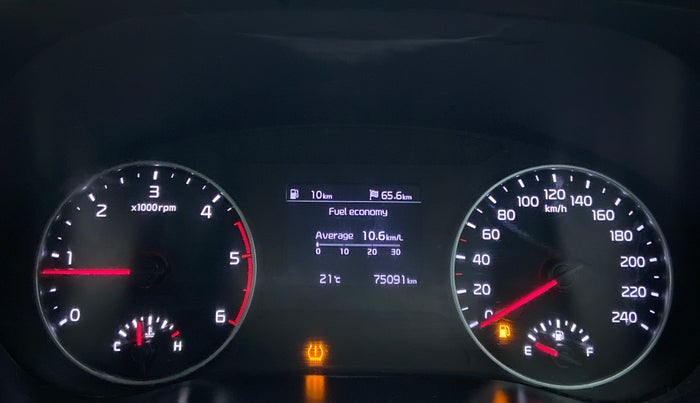2020 KIA SELTOS HTX 1.5 DIESEL, Diesel, Manual, 75,091 km, Odometer Image