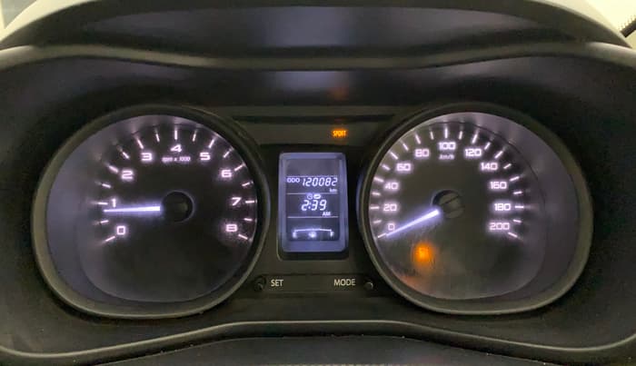 2018 Tata NEXON XM PETROL, CNG, Manual, 1,20,081 km, Odometer Image