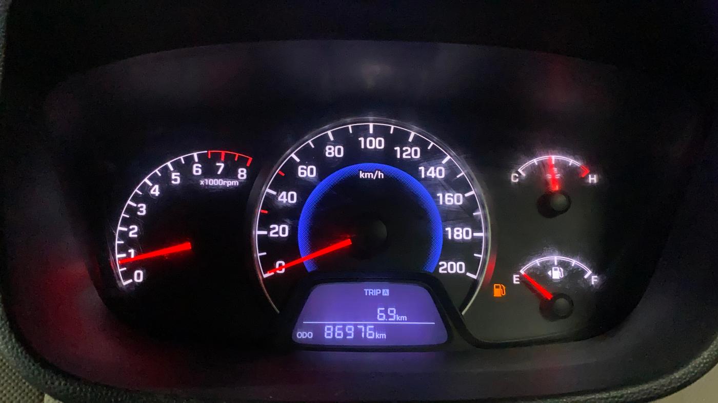 2015 Hyundai Grand i10 SPORTZ 1.2 KAPPA VTVT, Petrol, Manual, 86,894 km, Odometer Image