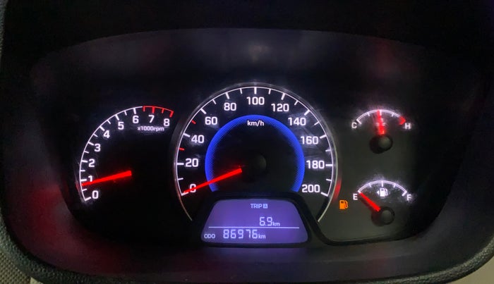 2015 Hyundai Grand i10 SPORTZ 1.2 KAPPA VTVT, Petrol, Manual, 86,970 km, Odometer Image