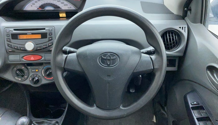 2012 Toyota Etios GD, Diesel, Manual, 82,993 km, Steering Wheel Close Up