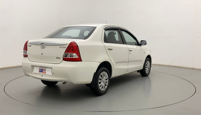 2012 Toyota Etios GD, Diesel, Manual, 82,993 km, Right Back Diagonal