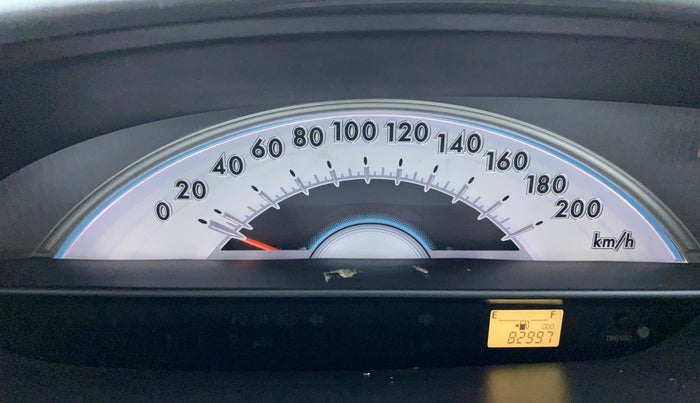 2012 Toyota Etios GD, Diesel, Manual, 82,993 km, Odometer Image