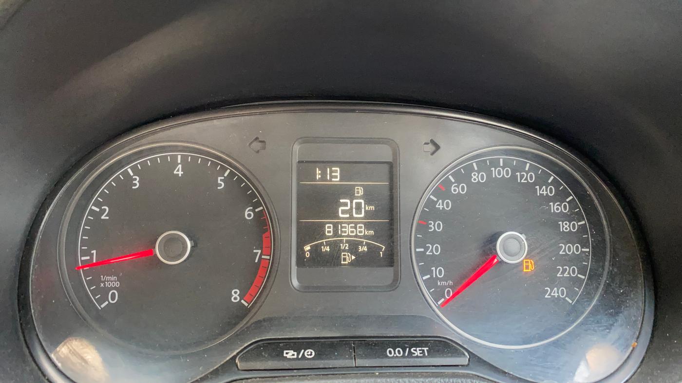 2016 Volkswagen Ameo HIGHLINE1.2L, Petrol, Manual, 81,347 km, Odometer Image