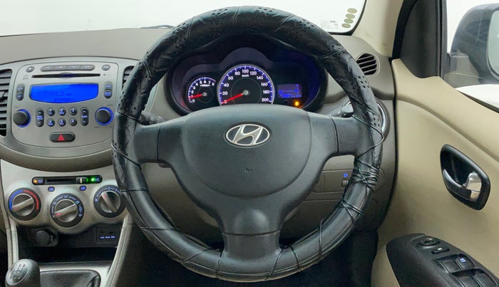 2010 Hyundai i10 SPORTZ 1.2, Petrol, Manual, 45,887 km, Steering Wheel Close Up