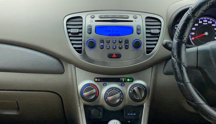 2010 Hyundai i10 SPORTZ 1.2, Petrol, Manual, 45,887 km, Air Conditioner