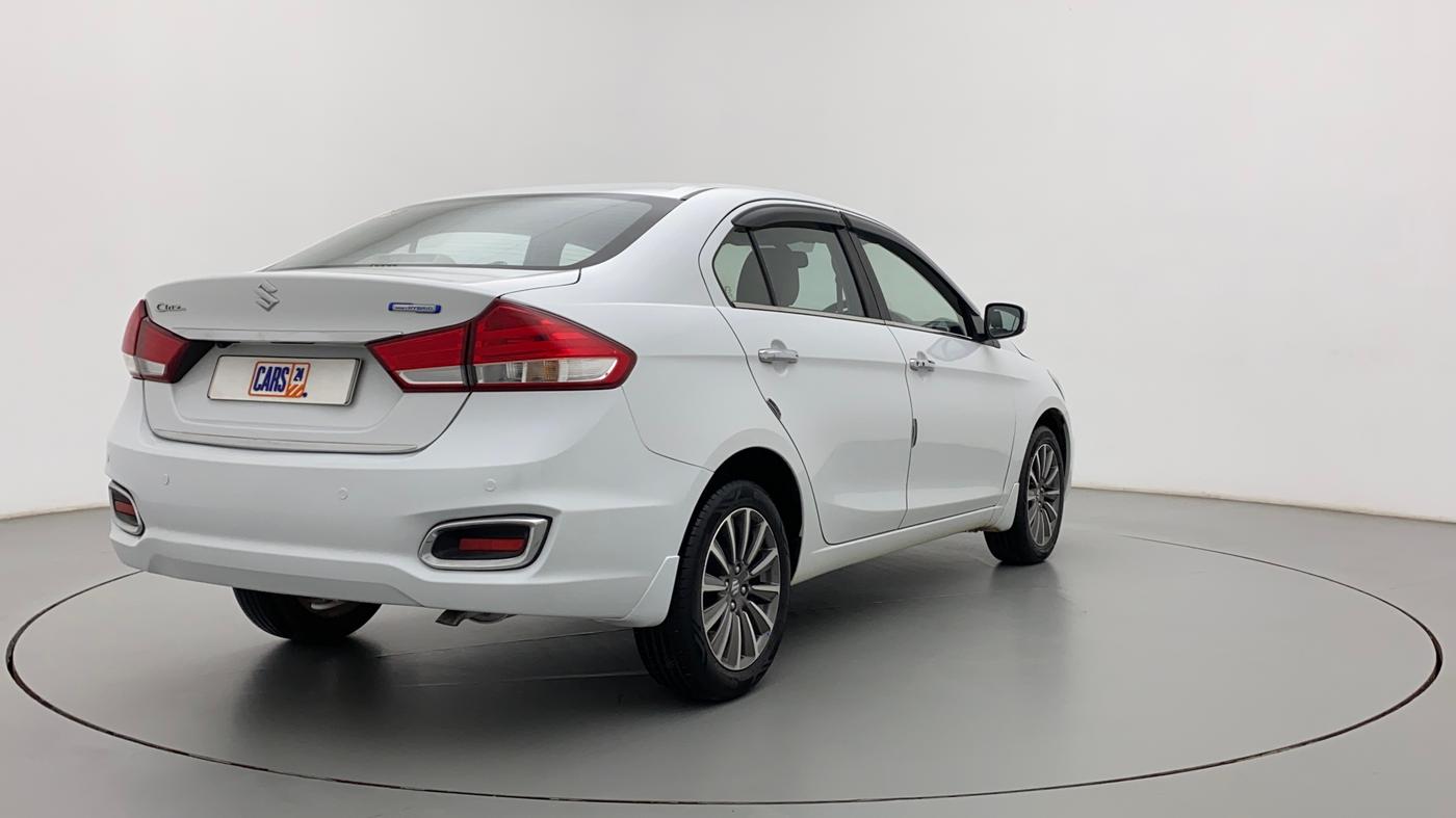 2021 Maruti Ciaz ALPHA 1.5 SHVS PETROL, Petrol, Manual, 11,521 km, Right Back Diagonal