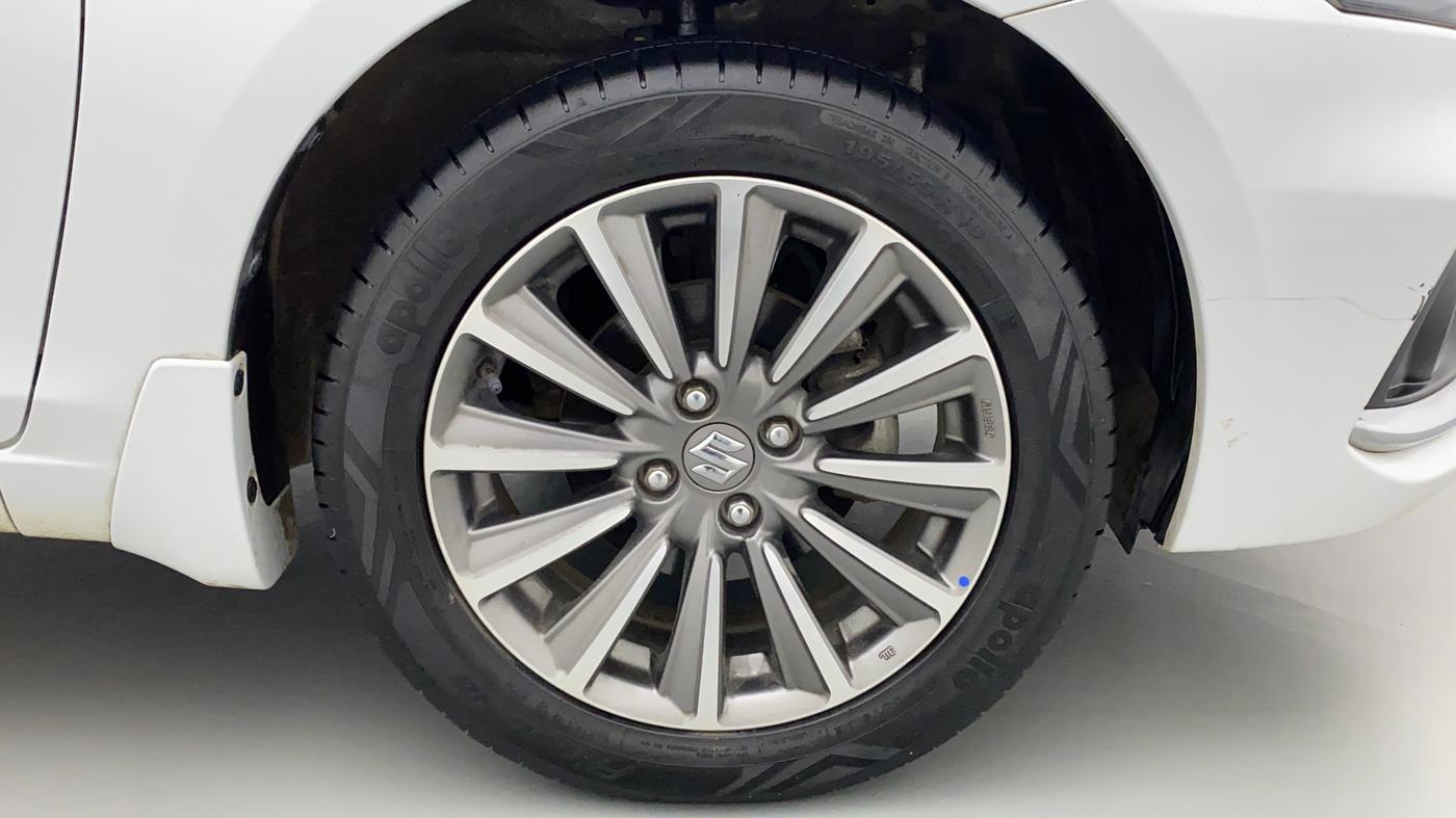 2021 Maruti Ciaz ALPHA 1.5 SHVS PETROL, Petrol, Manual, 11,521 km, Right Front Wheel
