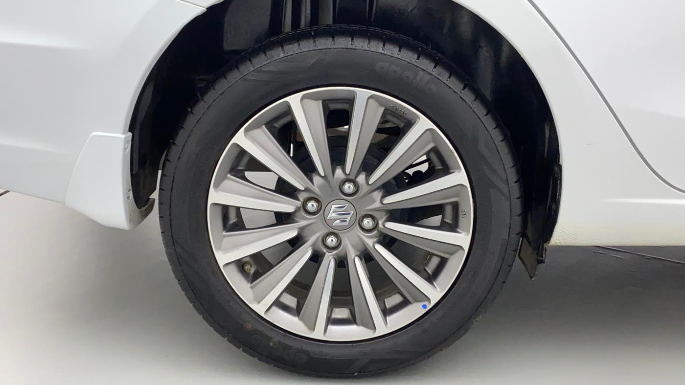 2021 Maruti Ciaz ALPHA 1.5 SHVS PETROL, Petrol, Manual, 11,521 km, Right Rear Wheel