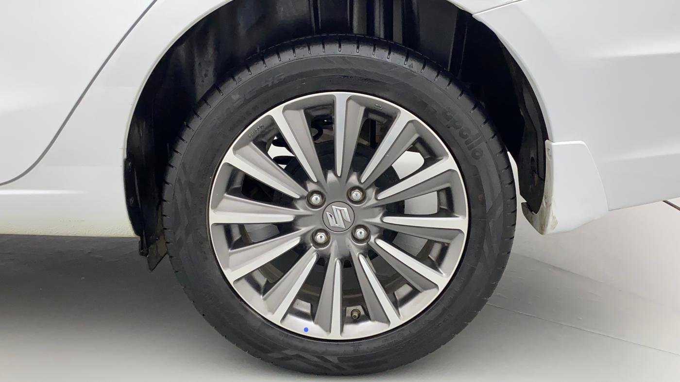 2021 Maruti Ciaz ALPHA 1.5 SHVS PETROL, Petrol, Manual, 11,521 km, Left Rear Wheel