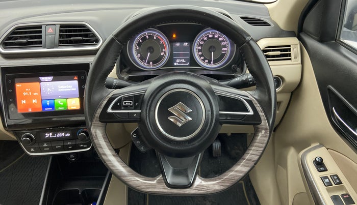 2021 Maruti Dzire ZXI, Petrol, Manual, 60,143 km, Steering Wheel Close Up