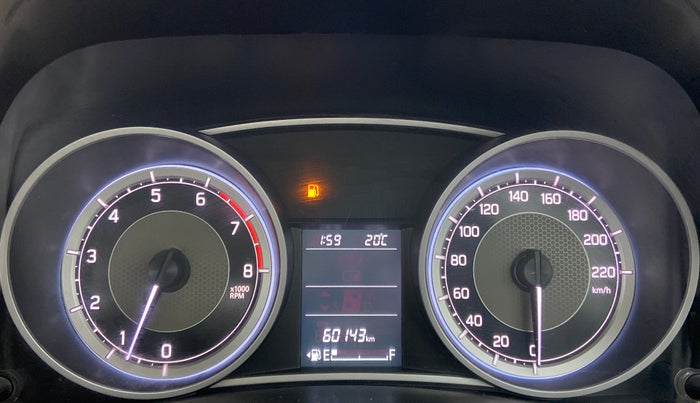 2021 Maruti Dzire ZXI, Petrol, Manual, 60,143 km, Odometer Image