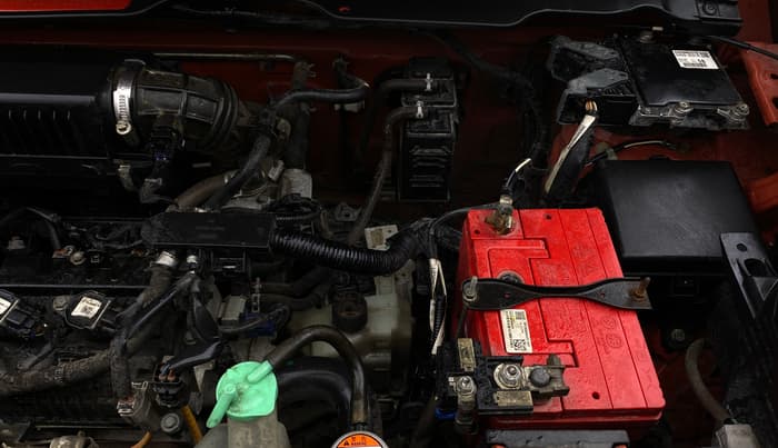 2021 Maruti S PRESSO VXI AMT, Petrol, Automatic, 48,192 km, Engine View - Left
