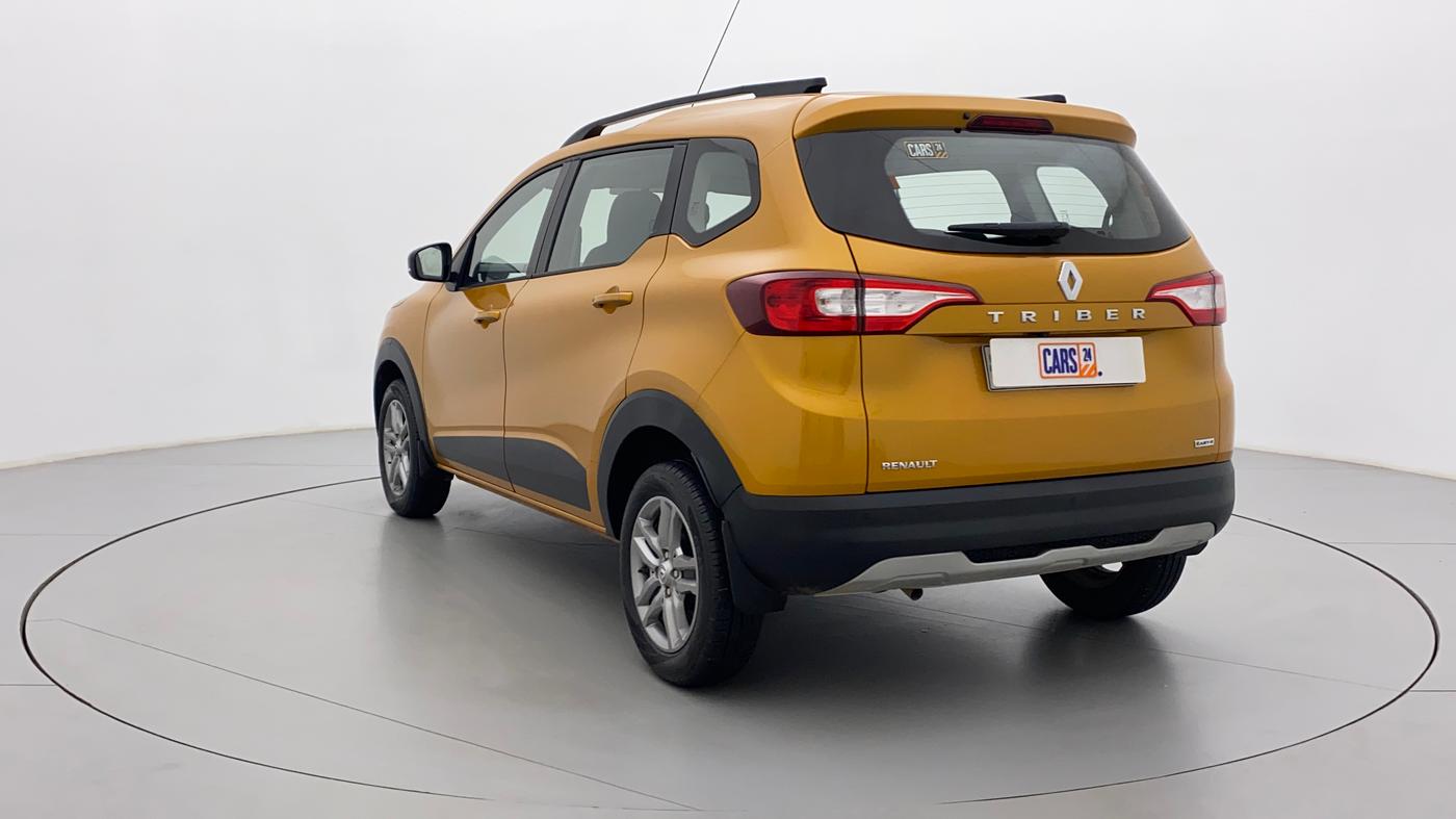 2021 Renault TRIBER RXZ AMT, Petrol, Automatic, 8,049 km, Left Back Diagonal
