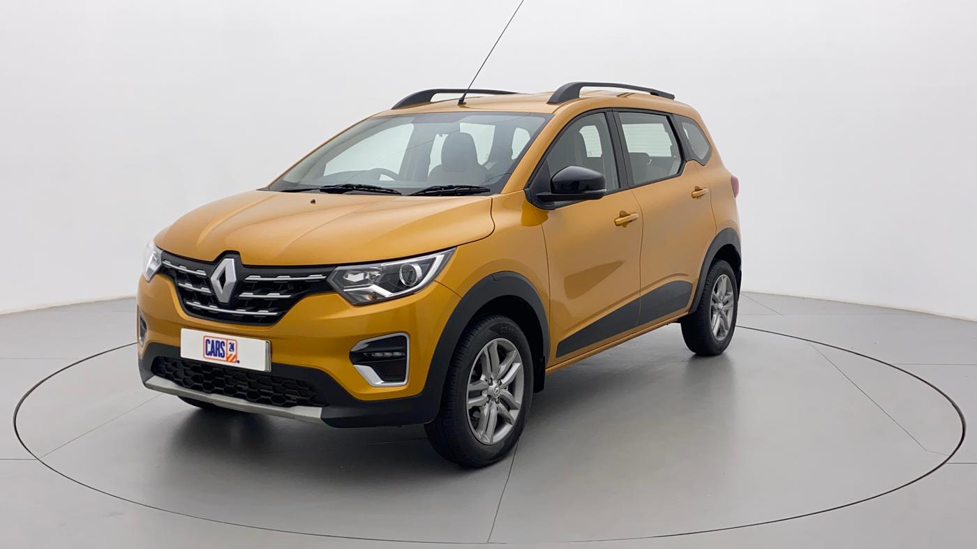 2021 Renault TRIBER RXZ AMT, Petrol, Automatic, 8,049 km, Left Front Diagonal