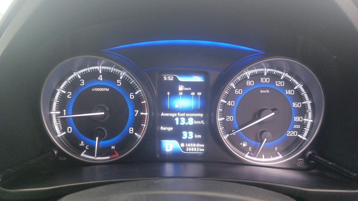 2019 Maruti Baleno ZETA CVT PETROL 1.2, Petrol, Automatic, 36,862 km, Odometer Image