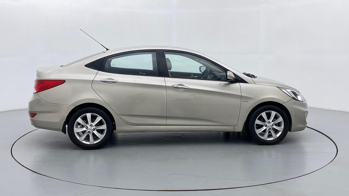 2011 Hyundai Verna FLUIDIC 1.6 SX VTVT OPT, Petrol, Manual, 78,381 km, Right Side View
