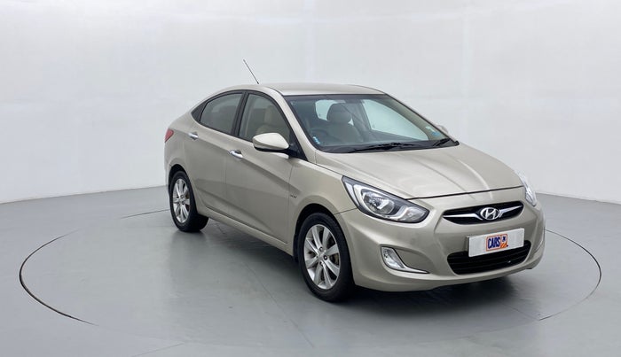 2011 Hyundai Verna FLUIDIC 1.6 SX VTVT OPT, Petrol, Manual, 78,381 km, Right Front Diagonal