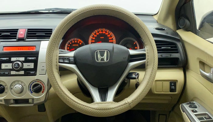 2010 Honda City V MT PETROL, Petrol, Manual, 50,652 km, Steering Wheel Close Up