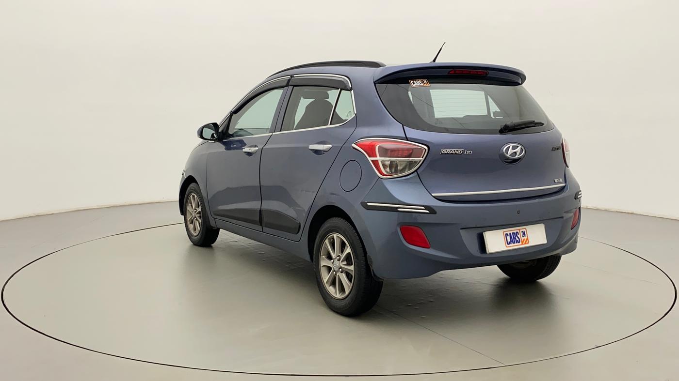 2016 Hyundai Grand i10 ASTA (O) 1.2 KAPPA VTVT, CNG, Manual, 70,815 km, Left Back Diagonal